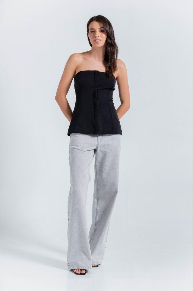 Blusa Sin Mangas Ajustada ARKITECT