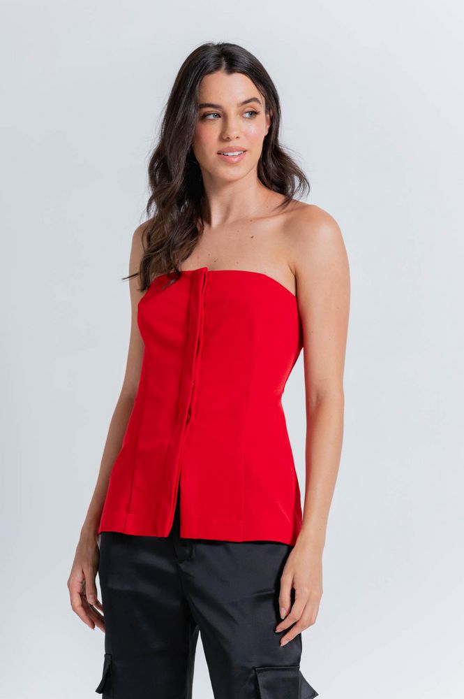 Blusa Sin Mangas Ajustada ARKITECT