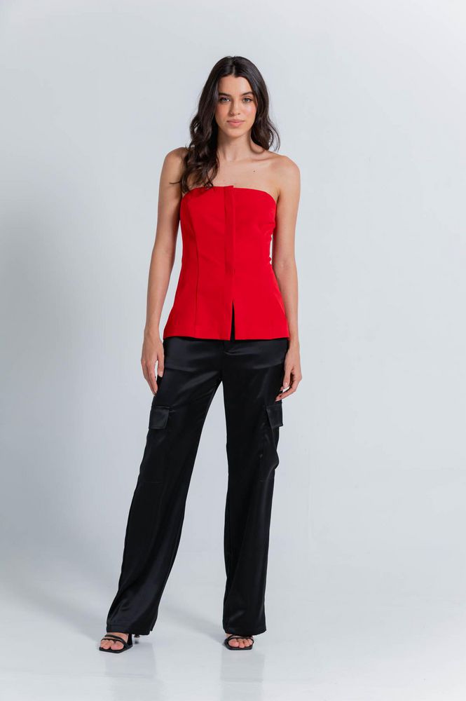 Blusa Sin Mangas Ajustada ARKITECT