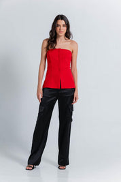 Blusa Sin Mangas Ajustada ARKITECT