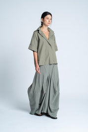 Blusa Tela Popelina Amplia ARKITECT