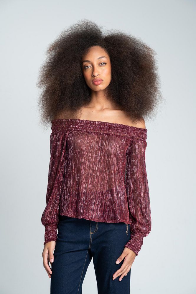 Blusa con brillos Amplia ARKITECT