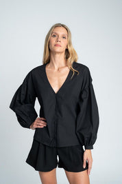 Blusa manga larga Amplia ARKITECT