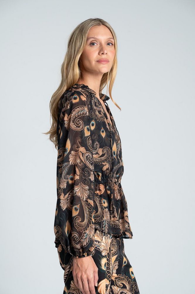 Blusa Full estampada Amplia ARKITECT