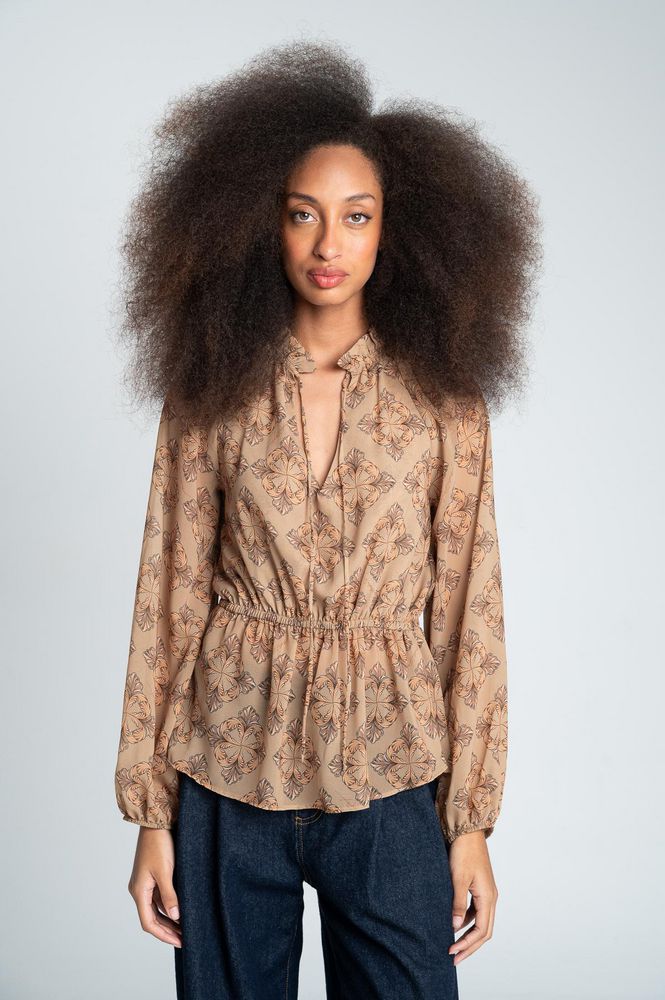 Blusa Full estampada Amplia ARKITECT