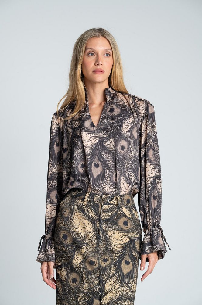 Blusa Full estampada Amplia ARKITECT
