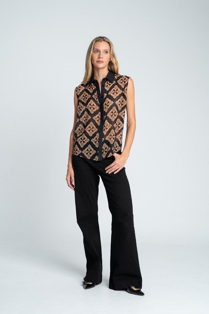 Blusa Full estampada Regular fit ARKITECT