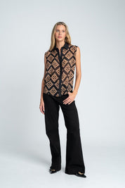 Blusa Full estampada Regular fit ARKITECT