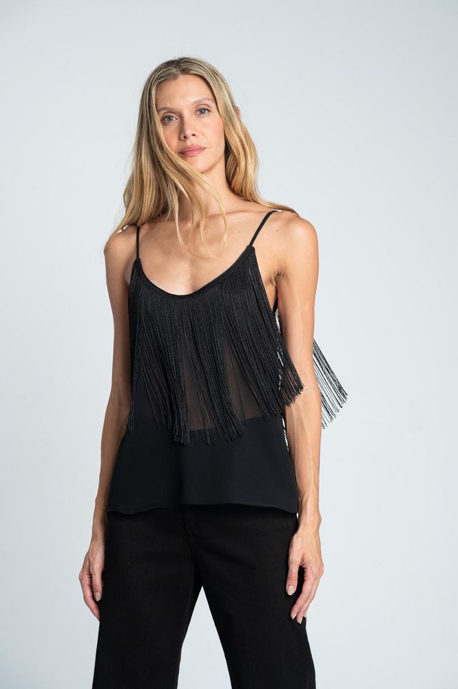 Blusa con flecos Amplia ARKITECT