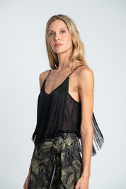 Blusa con flecos Amplia ARKITECT