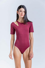 Body Manga Corta Ajustada ARKITECT