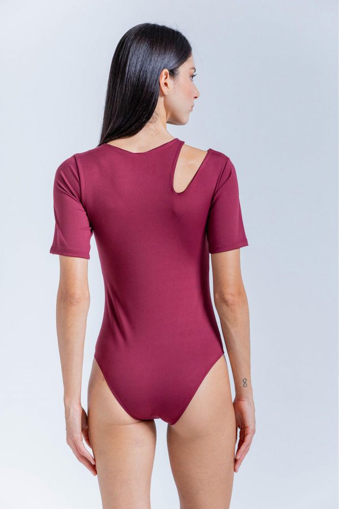 Body Manga Corta Ajustada ARKITECT