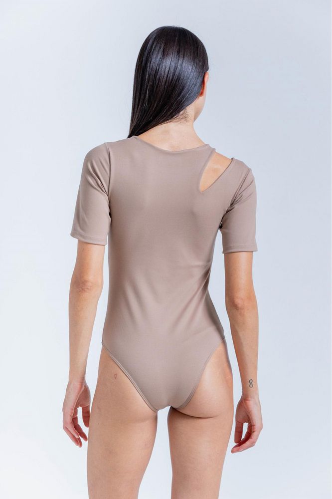 Body Manga Corta Ajustada ARKITECT