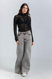 Body Manga Larga Slim PEOPLE