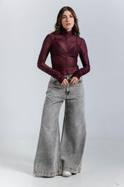 Body Manga Larga Slim PEOPLE