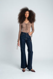 Body manga larga Ajustada ARKITECT