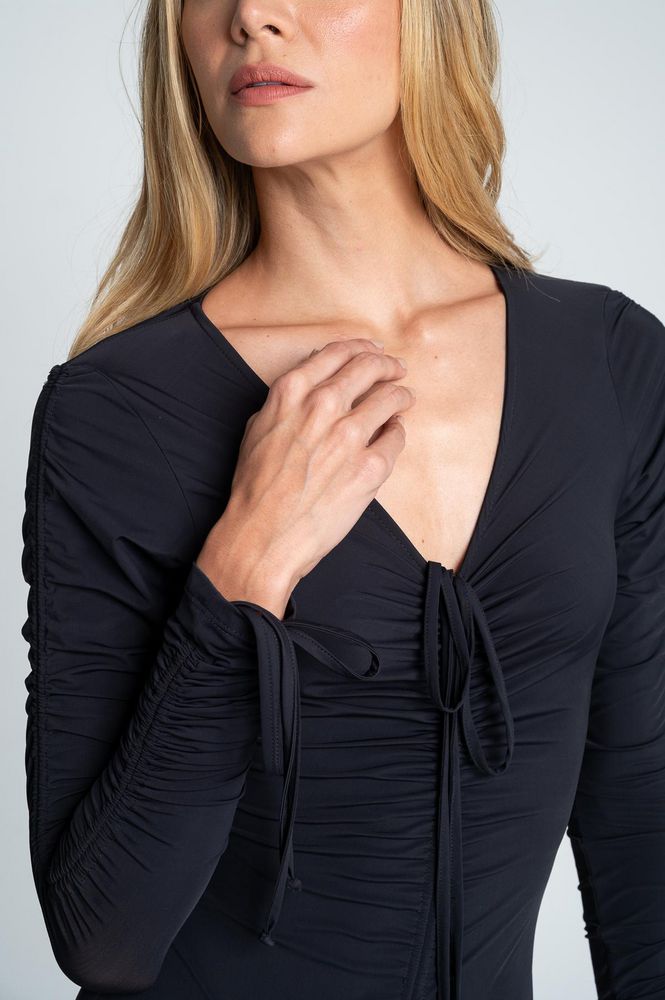 Body manga larga Ajustada ARKITECT