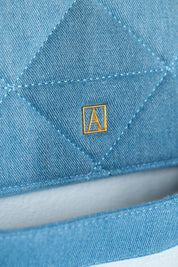 Bolso Noche Acolchado Denim  ARKITECT