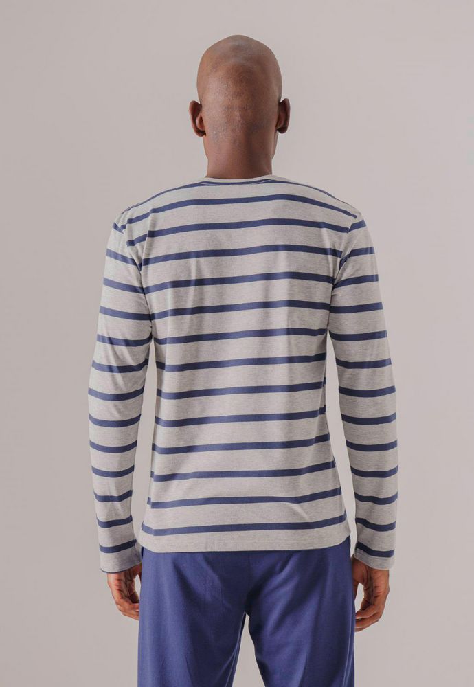 Camiseta Cuello en V  Clásico BRONZINI