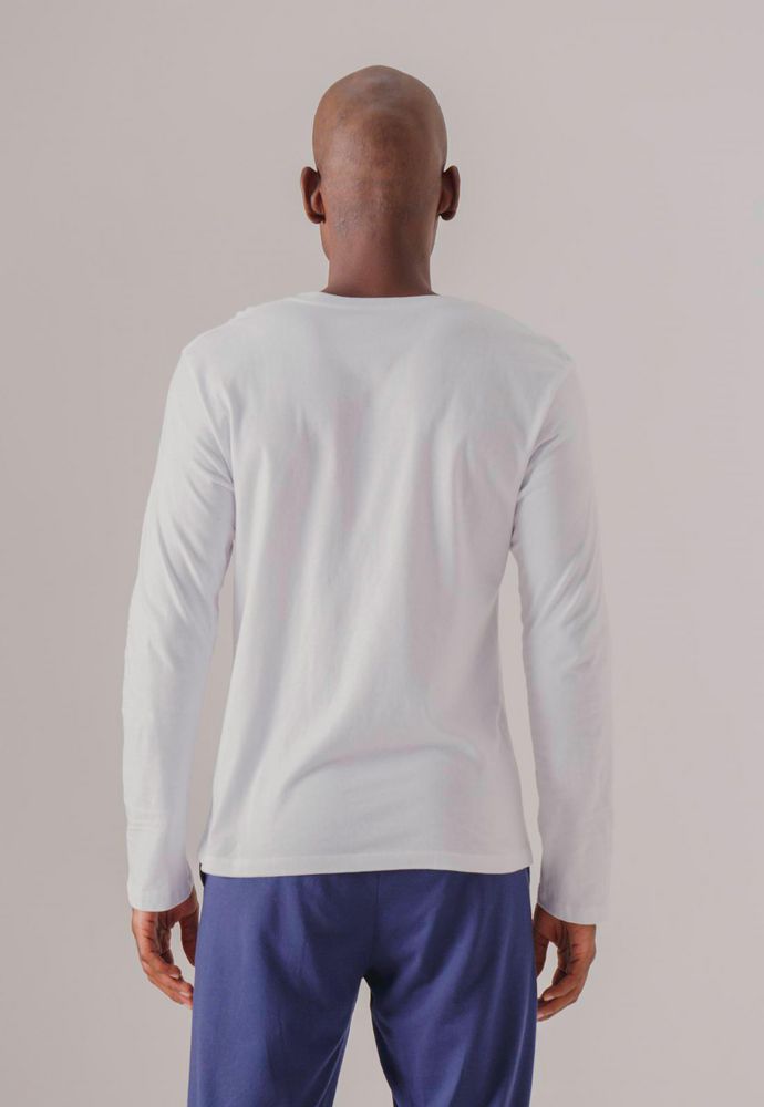 Camiseta Cuello en V  Clásico BRONZINI