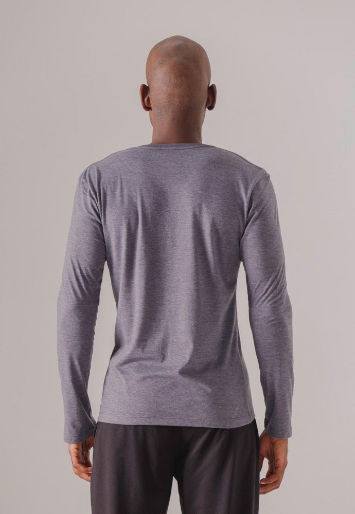 Camiseta Cuello en V  Clásico BRONZINI