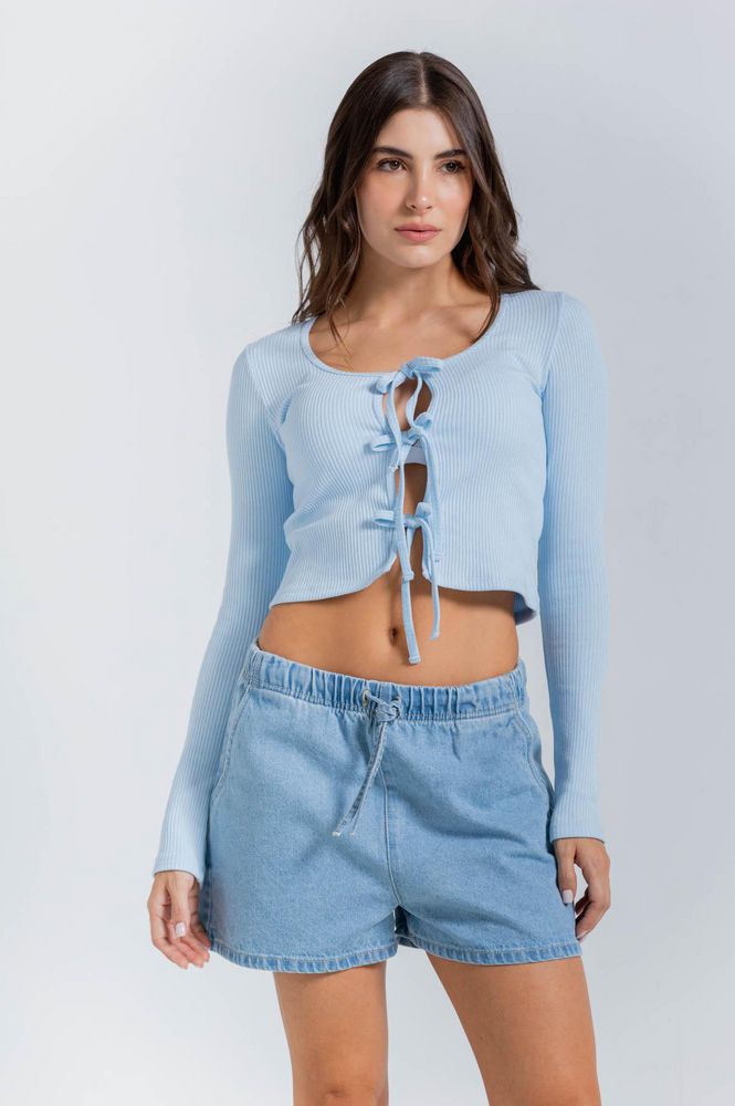 Camiseta Manga Larga Regular fit PEOPLE