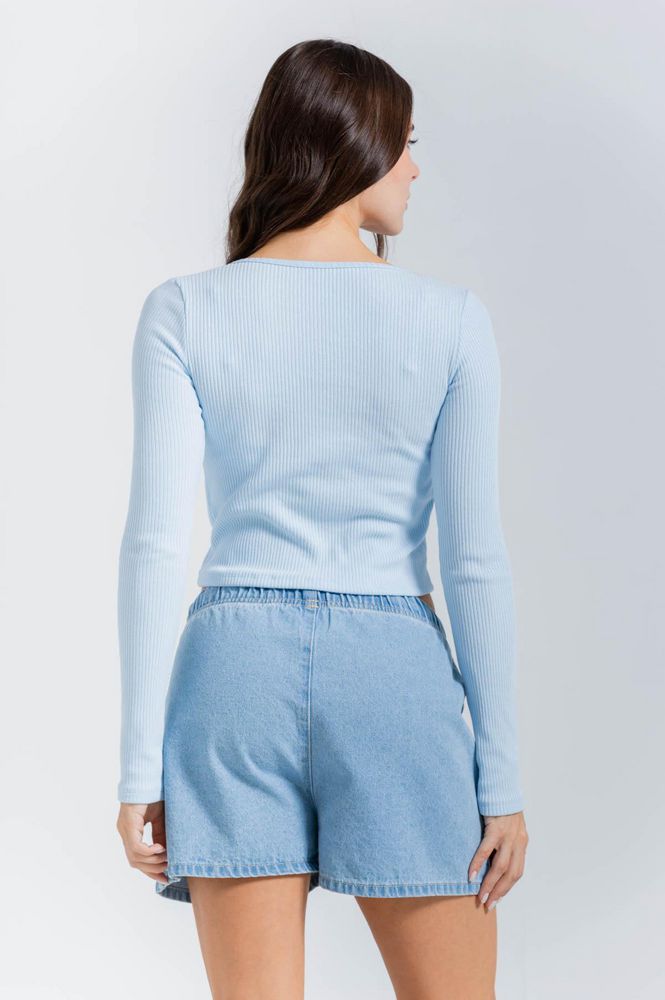 Camiseta Manga Larga Regular fit PEOPLE