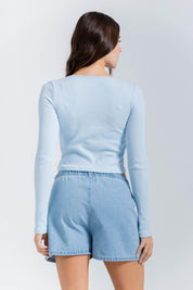 Camiseta Manga Larga Regular fit PEOPLE