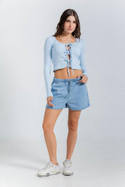 Camiseta Manga Larga Regular fit PEOPLE