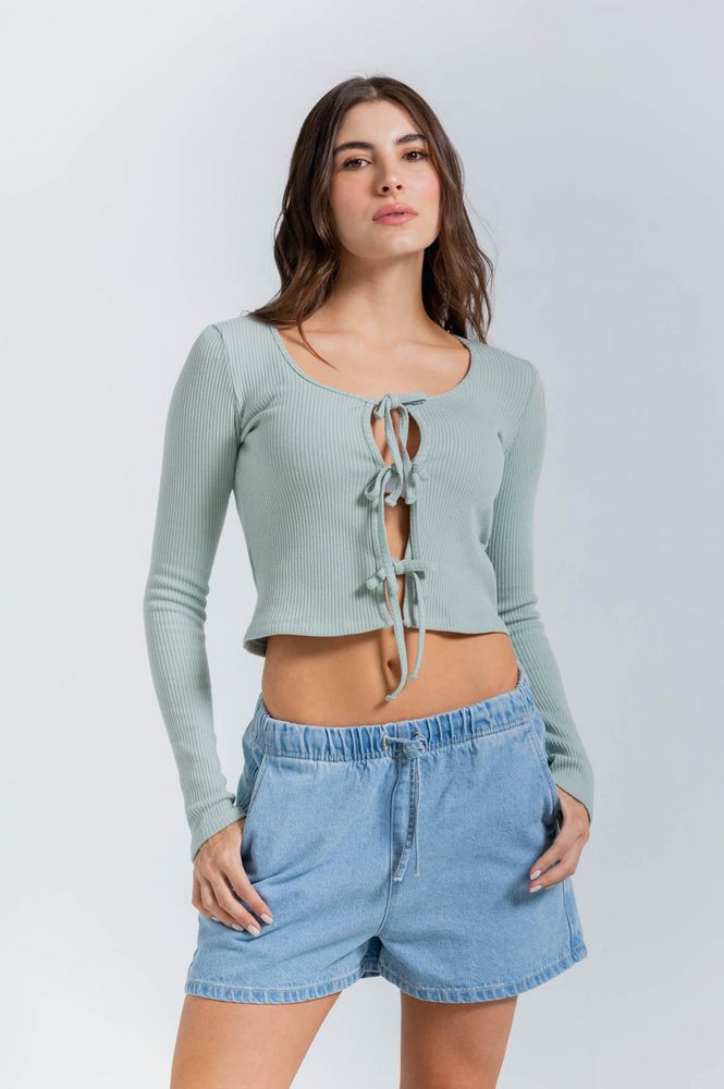 Camiseta Manga Larga Regular fit PEOPLE