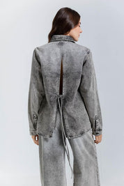 Chaqueta Botones Frontales Regular fit PEOPLE