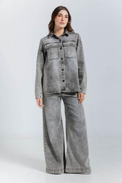 Chaqueta Botones Frontales Regular fit PEOPLE