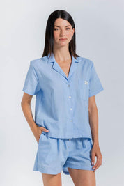 Camisa Pijama  Corta Amplia BRONZINI