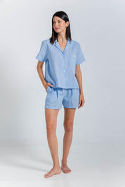 Camisa Pijama  Corta Amplia BRONZINI