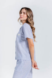 Camisa Pijama  Corta Amplia BRONZINI