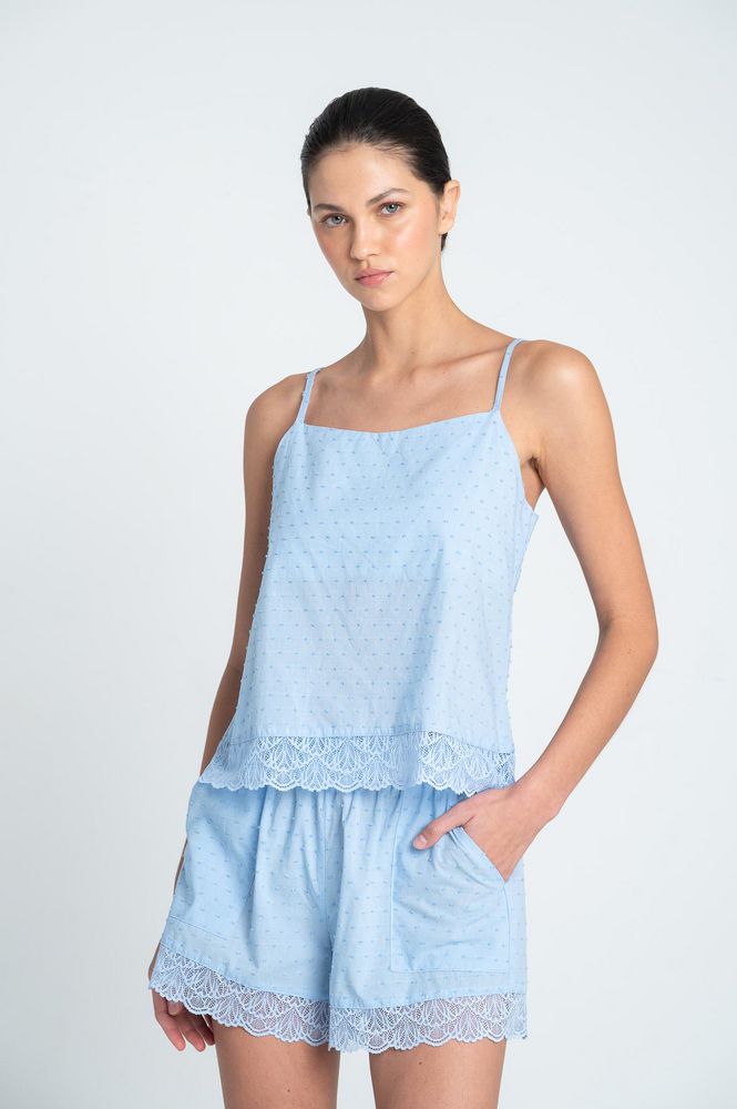 Camisa Pijama Tiras Amplia BRONZINI