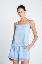 Camisa Pijama Tiras Amplia BRONZINI