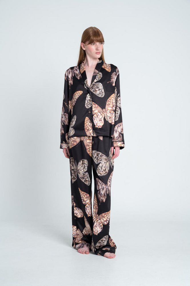 Camisa Pijama larga Amplia BRONZINI