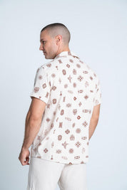 Camisa MANGA CORTA DE PLAYA BRONZINI
