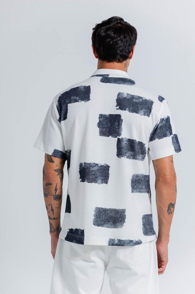 Camisa Estampada Oversize PEOPLE