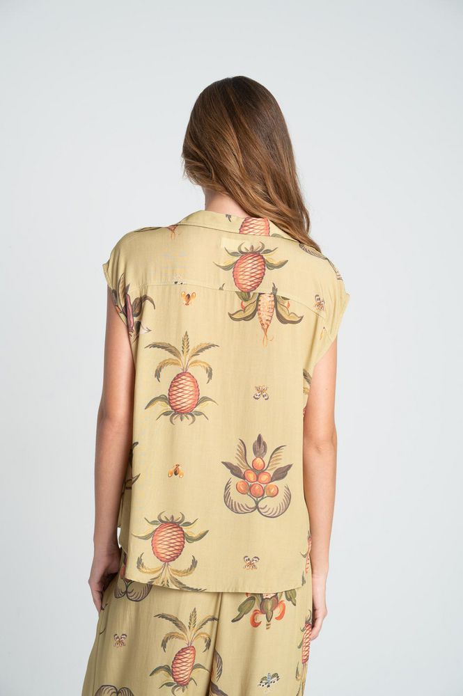 Camisa Manga corta Relaxed BRONZINI