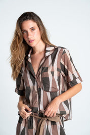 Camisa Manga corta Regular fit BRONZINI
