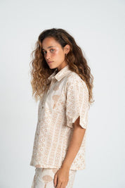 Camisa Manga corta Loose BRONZINI