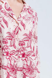 Camisa Pijama Manga Larga BRONZINI