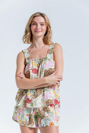 Camisa Pijama Tiras Amplia BRONZINI