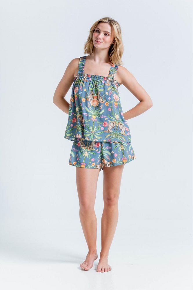 Camisa Pijama Tiras Amplia BRONZINI