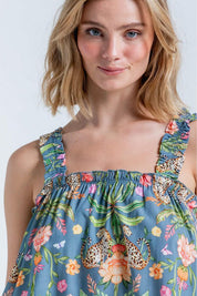 Camisa Pijama Tiras Amplia BRONZINI