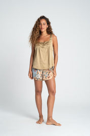 Camisa Escote cuadrado Regular fit BRONZINI