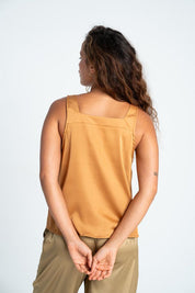 Camisa Escote cuadrado Regular fit BRONZINI