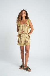 Camisa Escote cuadrado Regular fit BRONZINI